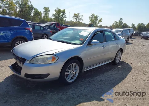 2013 Chevrolet Impala Ltz z USA, uszkodzony, nr VIN 2G1WC5E38D1229823